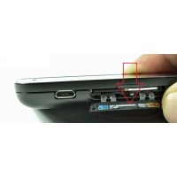 sim and SD card slot plastic cover for Blackberry Q5